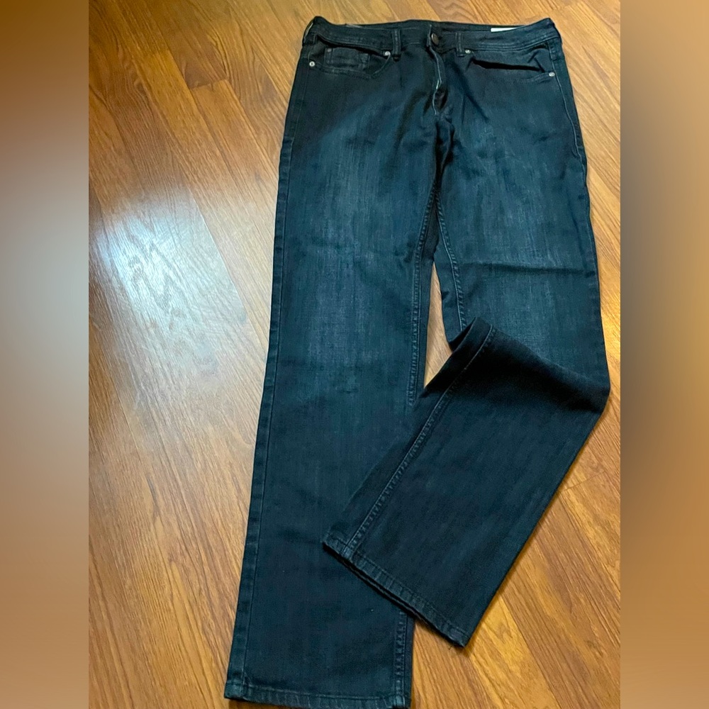 Mens Jack X Slim Straight Stretch Jeans by David Bittan Buffalo Size 32x32.